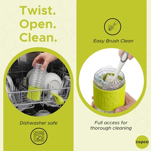 Copco Hydra Water Bottle - Lime Green 20 Oz - color: Green