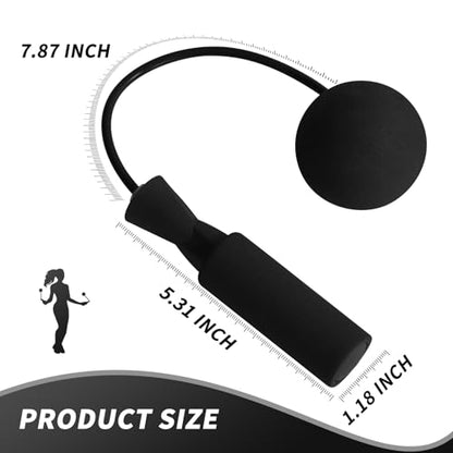 Jump rope,cordless skipping rope,fitness training bodyshaping - color: black