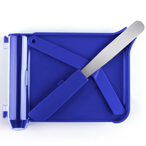 Opret Pill Counter Right Hand with 2 Spatulas to Count Meds - color: Dark Blue