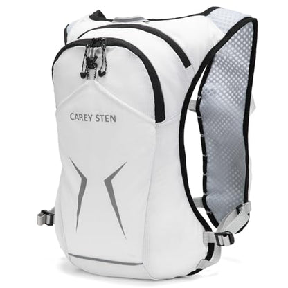 Carey STEN Lightweight Hydration Backpack with 1.5-Liter Water Bag - color: white
