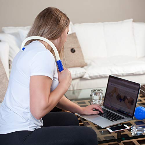 Body Back Mini Neck Massager - Travel Size Back Massager for Trigger Points