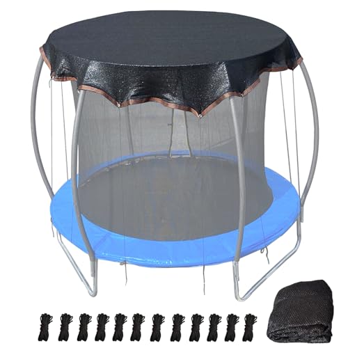 Trampoline Shade Cover 10FT Round High-Density Trampoline Cover - size: 10FT