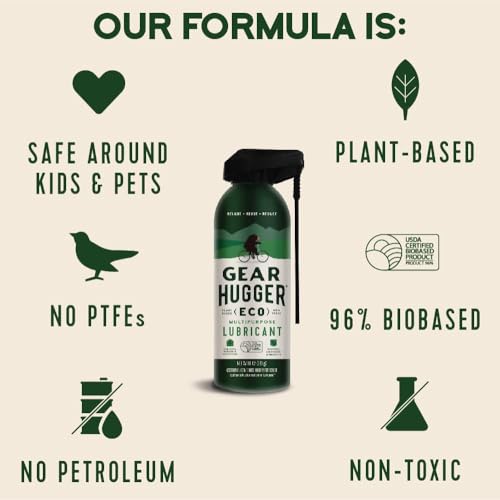 Gear Hugger Lubricant, Degreaser & Rust Remover, Plant-Based (11oz, 3pk) - style: Lubricant, Degreaser & Rust Remover (Pack of 3)