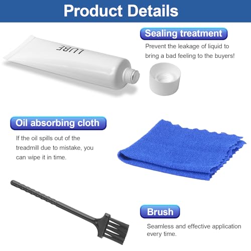 Treadmill Belt Lubricant 2 Pack N020001 Compatible with Sole Spirit - size: 2pcs