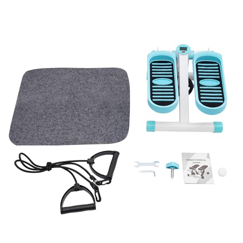 Mini Stepper Machine Hydraulic Drive Non Slip Pedals Fitness Stepper for Home Gym Office Workout Portable Exercise Equipment 43x30x20cm