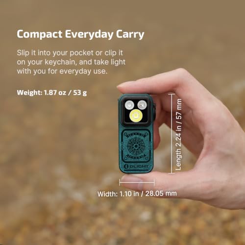 OLIGHT Oclip Pro S Pocket EDC Clip-on Flashlight, Sunken Artifact - color: Sunken Artifact