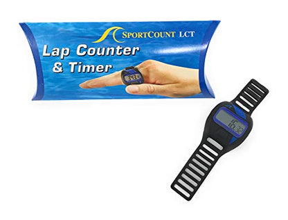 Sportcount LapCounter and Timer Waterproof Lap Counter Timer for Swimming