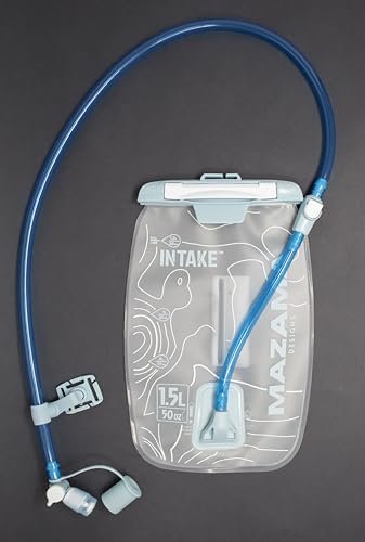 Intake NXT Hydration Bladder (1.5L), BPA-Free, Leak Proof, Hydration Pack Replacement Reservoir for Hiking Camping Running Backpacking Hunting Sports