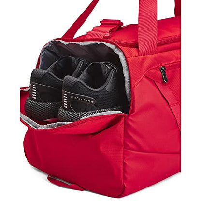 Under Armour Undeniable 5.0 Duffle - color: Red (600)/Metallic Silver, size: Medium (58L)
