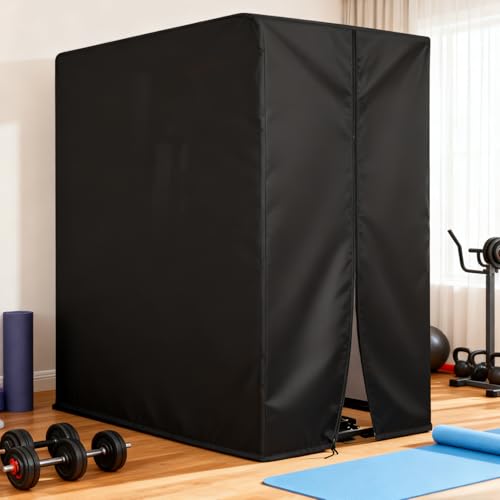 Outdoor Workout Equipment Cover, Weatherproof Gym Equipment Cover - size: 41"L x 68.9"W x 74.8"H