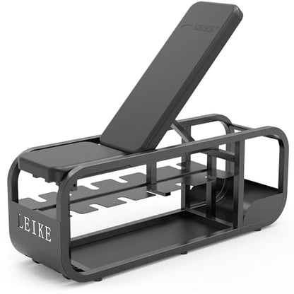 leikefitness Adjustable Weights Bench,Multifunctional Strength Training