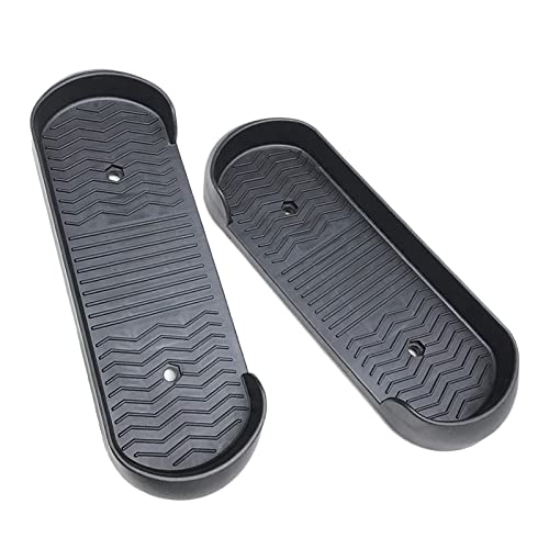 Universal Elliptical Machine Foot Pedal Non Slip Supplies Easy to Install Replacement Fitness Equipment Footboard for Household Use, 1 Pair Pedals