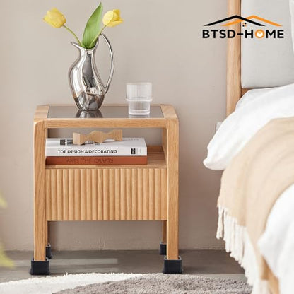 BTSD-home Bed Risers 1 Inch - color: 1 Inch, size: 8 Pack