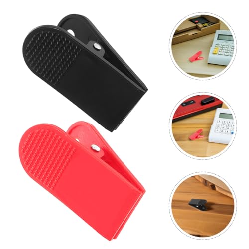 GANAZONO Treadmill Safety Key Clip Set, 4pcs Universal Emergency Stop Switch Clips with Spring, Replacement Treadmill Key Cord Clamps for Fitness Equipment Accessories