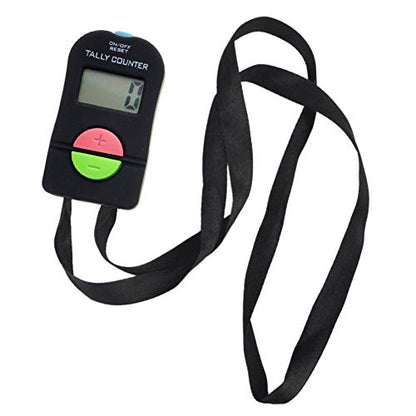 TOPTIE 2 PCS Electronic Counters, Digital Tally Counter with Lanyard - color: Mixed
