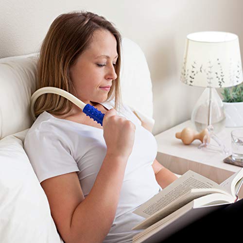 Body Back Mini Neck Massager - Travel Size Back Massager for Trigger Points
