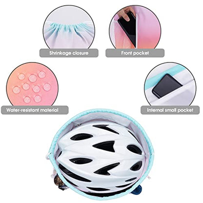 WANDF Drawstring Backpack, Gym Sackpack for Sports - color: Rainbow