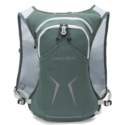 Carey STEN Lightweight Hydration Backpack with 1.5-Liter Water Bag - color: Olive green