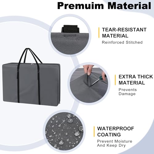 Explore Land Chair Storage Bag for Folding Longue Zero Gravity 2 Pack, Grey - color: 2 Pack: Grey