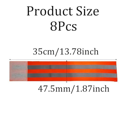 Reflective Bands for Arm - color: Orange