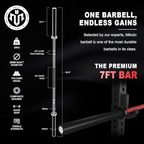 Mikolo M4 2.0 Smith Machine, 2200lbs Squat Rack with LAT-Pull Down System & Cable Crossover Machine, Training Equipment with Leg Hold-Down Attachment - color: Red, size: 96 Sqft Training Solution