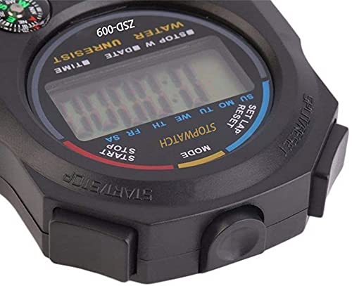 Pgzsy Multi-Function Electronic Digital Sport Stopwatch Timer, Large Display with Date Time and Alarm Function,Suitable for Sports Coaches Fitness Coaches and Referees (10pack)