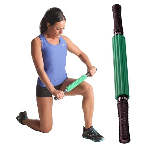 THERABAND Roller Massager, Muscle Massage Tool, Fascia Release, Back, 21" - style: Standard