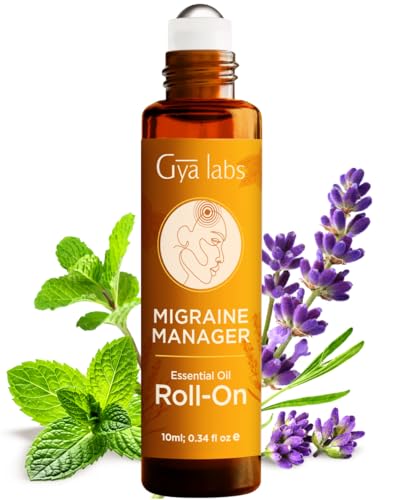 Migraine Manger Essential Oil Roll-On Convenient Travel Size Roller 0.34 oz