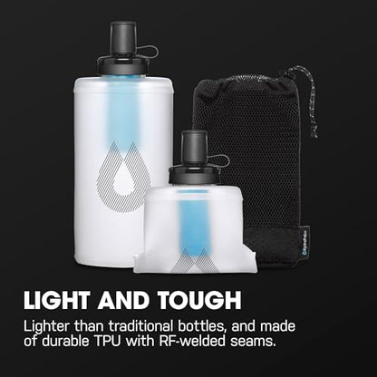 HydraPak PackFlask Harness Mounted Filtration Water Bottle (750ml)