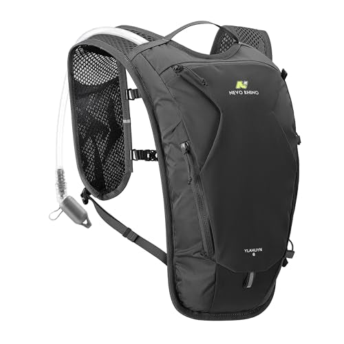 N NEVO RHINO Hydration Backpack with 50 oz /1.5L Water Bladder Backpack - color: Black