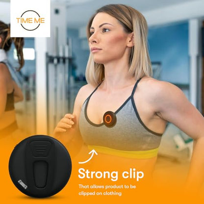 Rest Time Fitness Timer - Countdown Gym Timer and Stopwatch, Vibrating, Compact Design, Rechargeable Battery