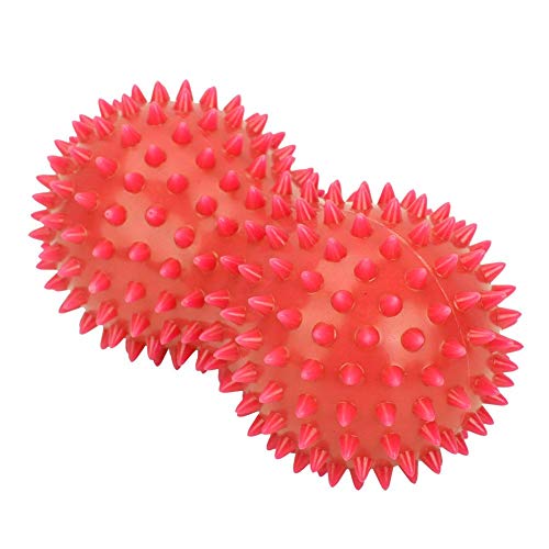 ZJchao Peanut Spiky Massage Ball, Foot Massage Ball Roller, Massaging Hand Foot Massager Roller Ball Tension Muscle Relax, Spiky Peanut Massager for Plantar Fasciitis - color: 2#