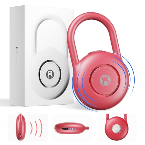 HOU 130dB Personal Alarms for Women – USB-C Rechargeable Self Defense Alarm Keychain with Strobe Light – Loud Personal Safety Alarm for Students & Jogging – Safe for Seniors, Magenta - color: Magenta