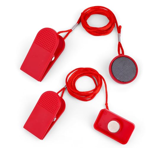 Gosknor 2pcs Treadmill Magnet Safety Key, Magnetic Safety Switch Clip Universal Treadmill Emergency Stop Magnet Running Machines Replacement Parts Accessories - style: Style D