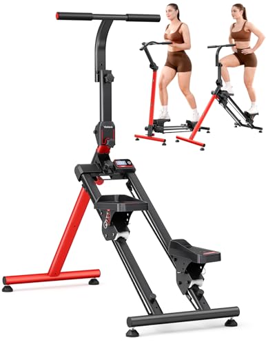 YOLEO Adjustable Resistance Stair Stepper, 3-Mode Folding Stairmaster,660LB - color: V2.0 Basic Stair Stepper