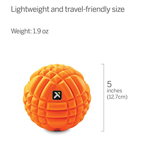 Trigger Point Performance TriggerPoint GRID Ball Foam Massage Ball (5-Inch) , Orange