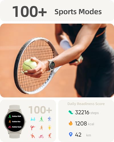 Parsonver Smart Watch(Answer/Make Calls), Fitness Tracker for Women Men - color: Starry Silver