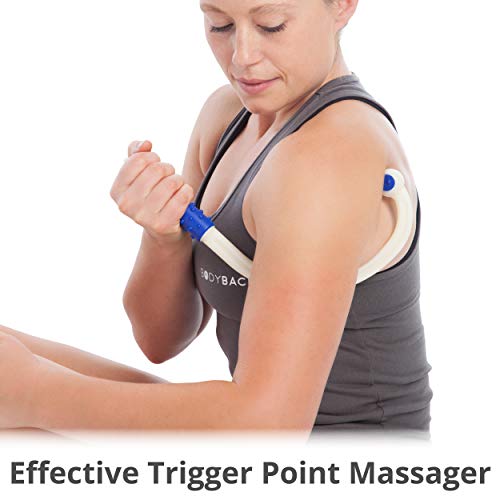 Body Back Mini Neck Massager - Travel Size Back Massager for Trigger Points