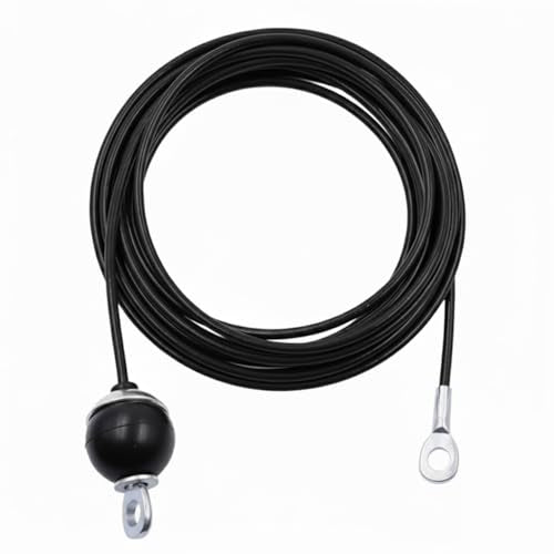 J Bryant Fitness Gym Replacement Cable Fitness Pulley Thick 5mm Heavy Duty Steel Wire Rope for Home Gym Cable Pulley Machine Accessories - size: 78" (inches), style: Type-B