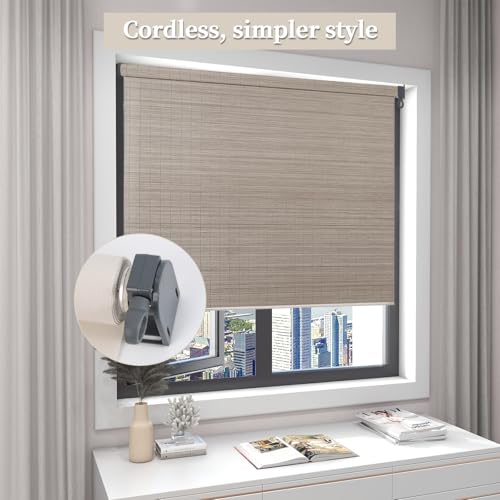 Roller Blind Bracket Replacement for Coolaroo Sun Shades Grey - color: Grey, size: 1 set bracket