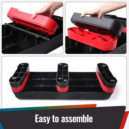 33.5" Foldable Aerobic Step Platform for Home Workout, 3 Heights