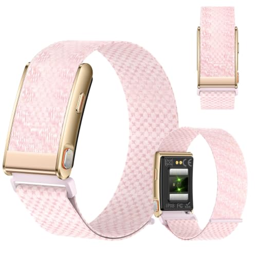 Yihou Screen-Free Fitness Tracker Smart Band No Display Activity Tracker - color: rosegold