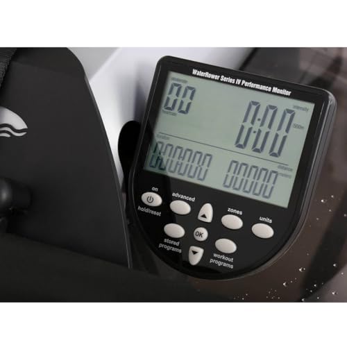 WaterRower M1 Rowing Machine with S4 BLE Monitor | USA Made Water Rower | Original Handcrafted Erg Row Machine for Home Use & Gym - size: Lo Rise