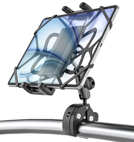 Boat Helm iPad Clamp Mount for Tablet & Phone with Secure Straps