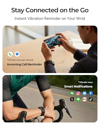 Fitness Tracker – 24/7 Activity & Sleep Tracker with Heart Rate/SpO2/Stress, 37 Sports Modes, Free APP, Smart Watches for Men Women, 2 Bands & Armband (Coal Black)