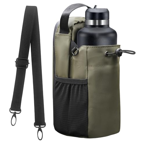 Magnetic Gym Bag for Men & Women Magnetic Water Bottle Holder Small Gym Accessories Crossbody Bag for Fitness Lovers - color: Green