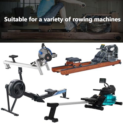 Rowing Machine Cover Concept 2 Rower Accessories Waterproof Dustproof Fitness Equipment Cover Fit for Concept 2 Rowing Machine 95" L x 24" W x 40" H Black