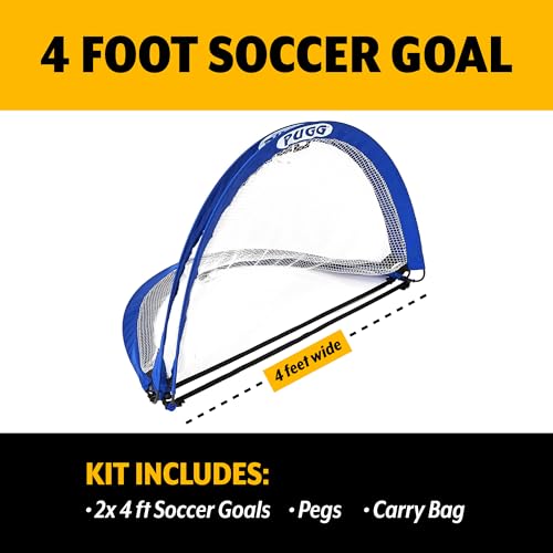 PUGG Pop Up Soccer Goal - size: 4 Foot