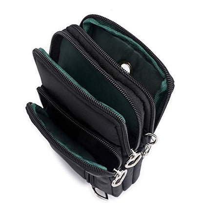 VINAIDA Small Crossbody Wallet Phone Bag Women Mini Crossbody Purse Cell Phone Shoulder Bag Mini Wallet Over Shoulder Strap - color: Blue