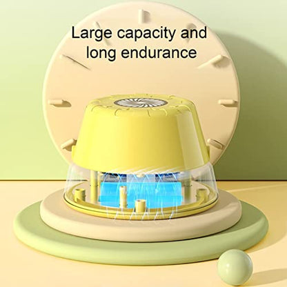 ciciglow Jump Rope Machine with Remote, Jump Workout Entertaining Interaction Rope Skipping Machine for Family, Office, Gym, Party - color: Yellow